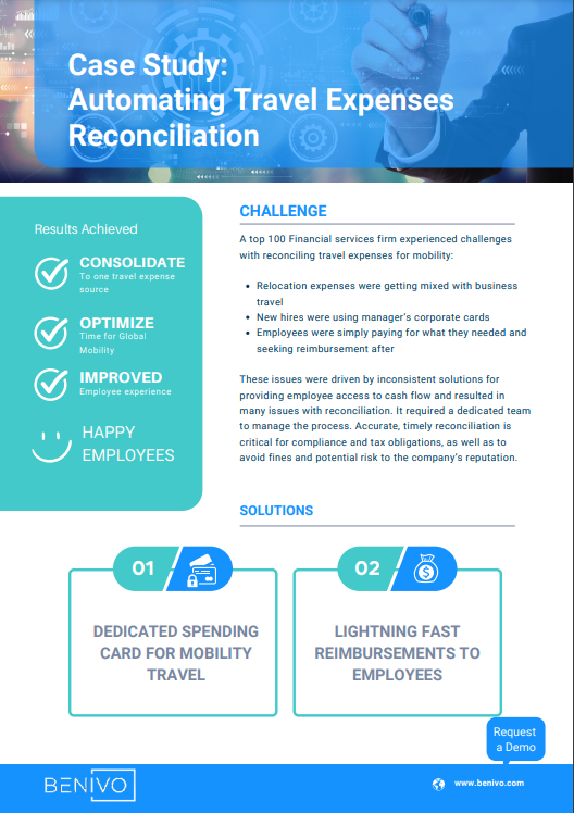 Case Study - Automating Travel Expenses Reconciliation