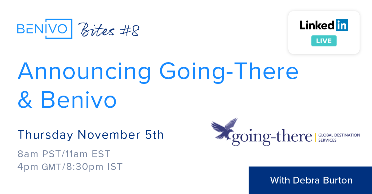 Announcing Going-Benivo - A new joint product by Going-there & Benivo