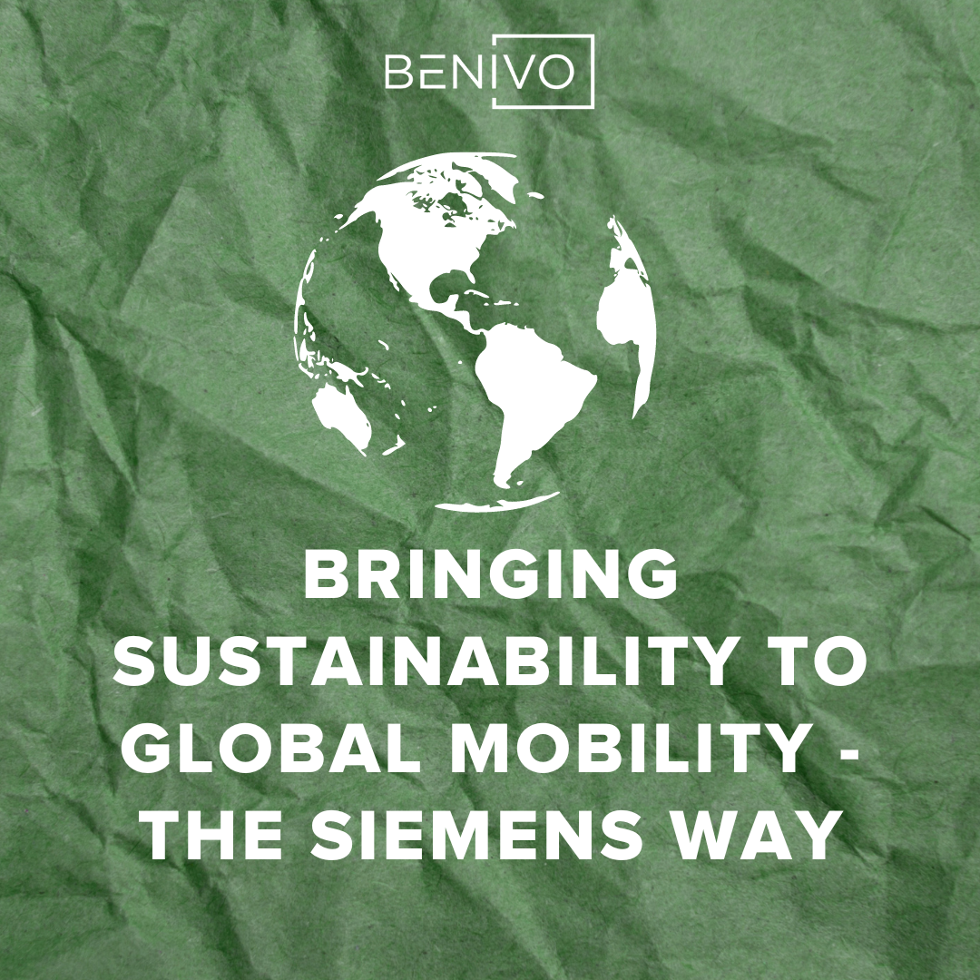 Sustainability and Global Mobility at Siemens