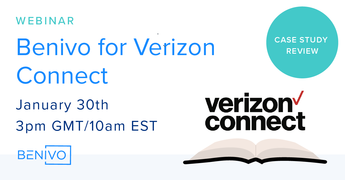 Webinar Recording: Client Case Study - Benivo for Verizon Connect